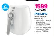Philips White Air Fryer HD9216 81