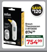 Braun Thermoscan 3 IRT3030
