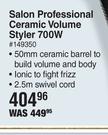 TRESemme 700W Salon Professional Ceramic Volume Styler