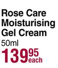 Nivea Rose Care Moisturising Gel Cream-50ml Each