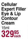 Nivea Cellular Expert Filler Eye & Lip Contour Cream-15ml Each