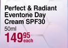 Nivea Perfect & Radiant Eventone Day Cream SPF30-50ml Each