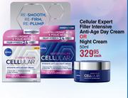 Nivea Cellular Expert Filler Intensive Anti Age Day Cream Or Night Cream-50ml Each