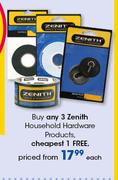 Zenith Household Hardware Products-Each