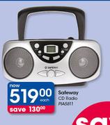 Safeway CD Radio PIA5811-Each