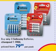 Safeway Battries-Per Pack