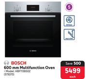 Bosch 600mm Multifunction Oven