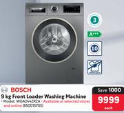 Bosch 9Kg Front Loader Washing Machine