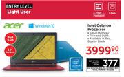 Acer Intel Celeron Processor-Each