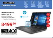 HP 15 Notebook Intel Core i5