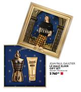 Jean Paul Gaultier Le Male Elixir Gift Set 125ml EDP + 75ml Shower Gel
