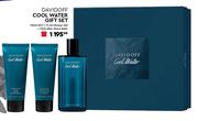 Davidoff Cool Water Gift Set 125ml EDT + 75ml Shower Gel + 75ml After Shave Balm