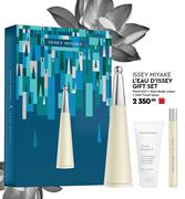 Issey Miyake L'Eau D'Issey Gift Set 100ml EDT + 50ml Body Lotion + 10ml Travel Spray