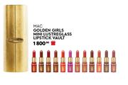 Mac Golden Girls Mini Lustre Glass Lipstick Vault