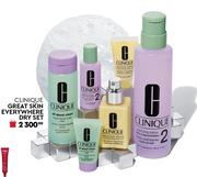 Clinique Great Skin Every Where Dry Set
