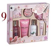 Belle Peony & Vanilla & Strawberry 7 Piece Gift Set