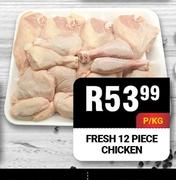 Fresh 12 Piece Chicken-Per Kg