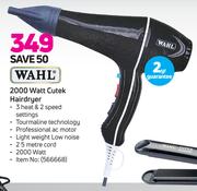 Wahl 2000 Watt Cutek Hairdryer 