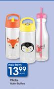 Clicks Water Bottles-Each