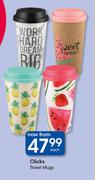 Clicks Travel Mugs-Each