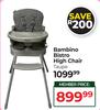 Bambino Bistro High Chair (Taupe)
