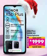 Honor X5b Plus 64GB 4G Smartphone-Each