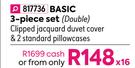 Flynn Basic 3 Piece Set (Double)