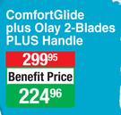 Venus Comfort GLide Plus Olay 2-Blade Plus Handle