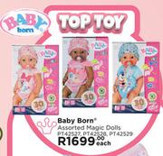 Baby Born Assorted Magic Dolls PT42527, PT42528, PT42529-Each