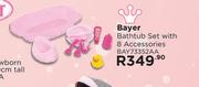 Bayer Bathtub Set With 8 Accessories BAY73352AA