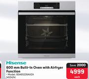 Hisense 600mm Built-In Oven With Airfryer Function