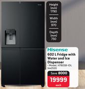 Hisense 602Ltr Fridge With Water And Ice Dipenser