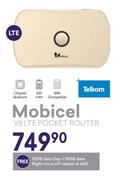 Mobicel V6 LTE Pocket Router