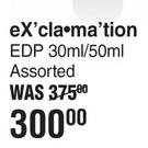 Coty Exclamation EDP Assorted-30ml/50ml