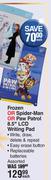 Amplify Frozen Or Spider Man Or Paw patrol 8.5" LCD Writing Pad-Each