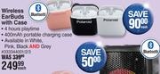 Polaroid Wireless Earbuds With Case-Each