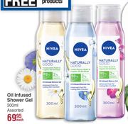 Nivea Oil Infused Shower Gel Assorted-300ml Each