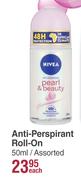 Nivea Anti Perspirant Roll On Assorted-50ml Each