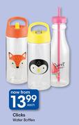 Clicks Water Bottles-Each