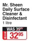 Mr Sheen Daily Surface Cleaner & Disinfectant-1L