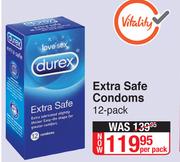 Durex Extra Safe Condoms 12 Pack-Per Pack