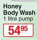 Baby Things Honey Body Wash Pump-1L