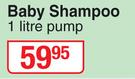 Baby Things Baby Shampoo Pump-1L
