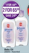 Johnson's Baby Oil Assorted-200ml