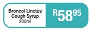 Broncol Linctus Cough Syrup-200ml