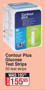 Contour Plus Glucose Test Strips-50 Test Strips