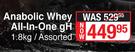 NPL Anabolic Whey All In One gH Assorted-1.8Kg