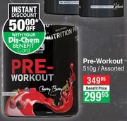 Primal Pre Workout Assorted-510g