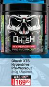 USN Qhush XTS Hyperdrive Pre Workout Assorted-210g