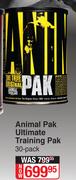 Animal Pak Ultimate Training Pak 30 Pack